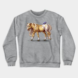 Blue Bird Pony Crewneck Sweatshirt